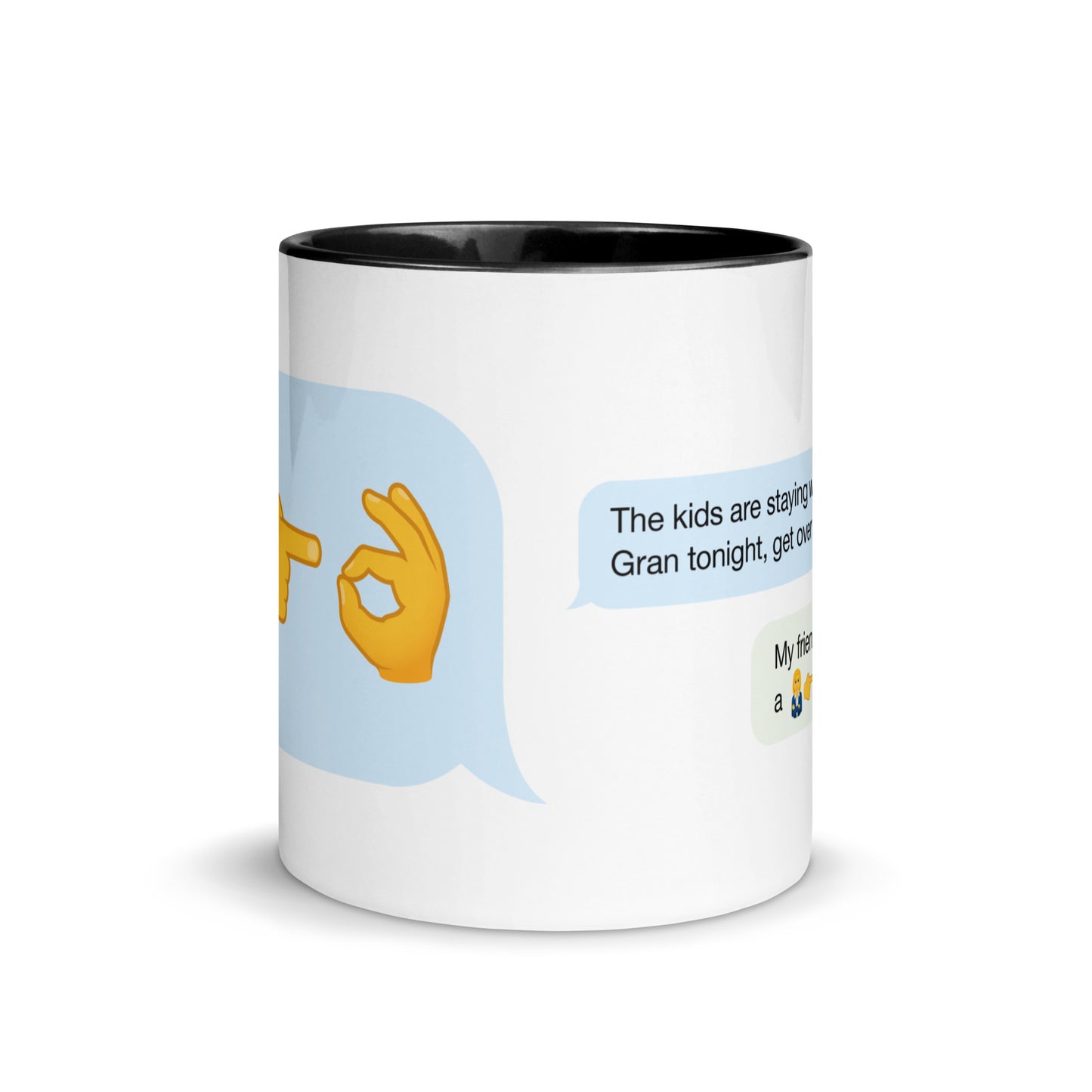 Mug with Swearoji and use example