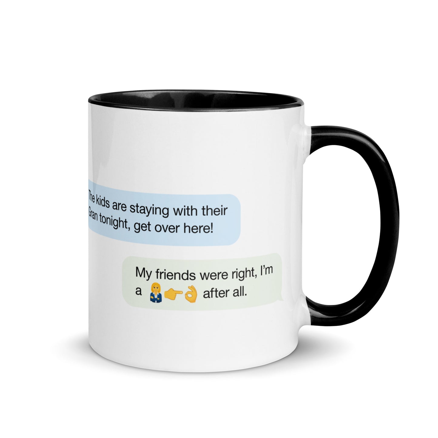 Mug with Swearoji and use example