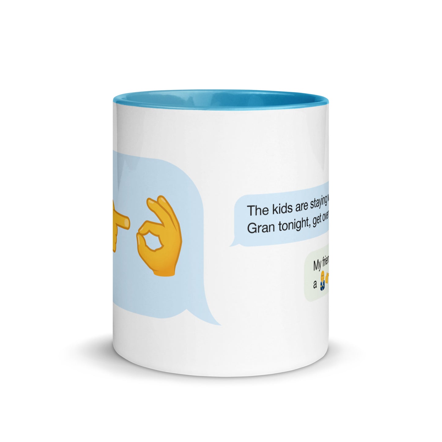 Mug with Swearoji and use example