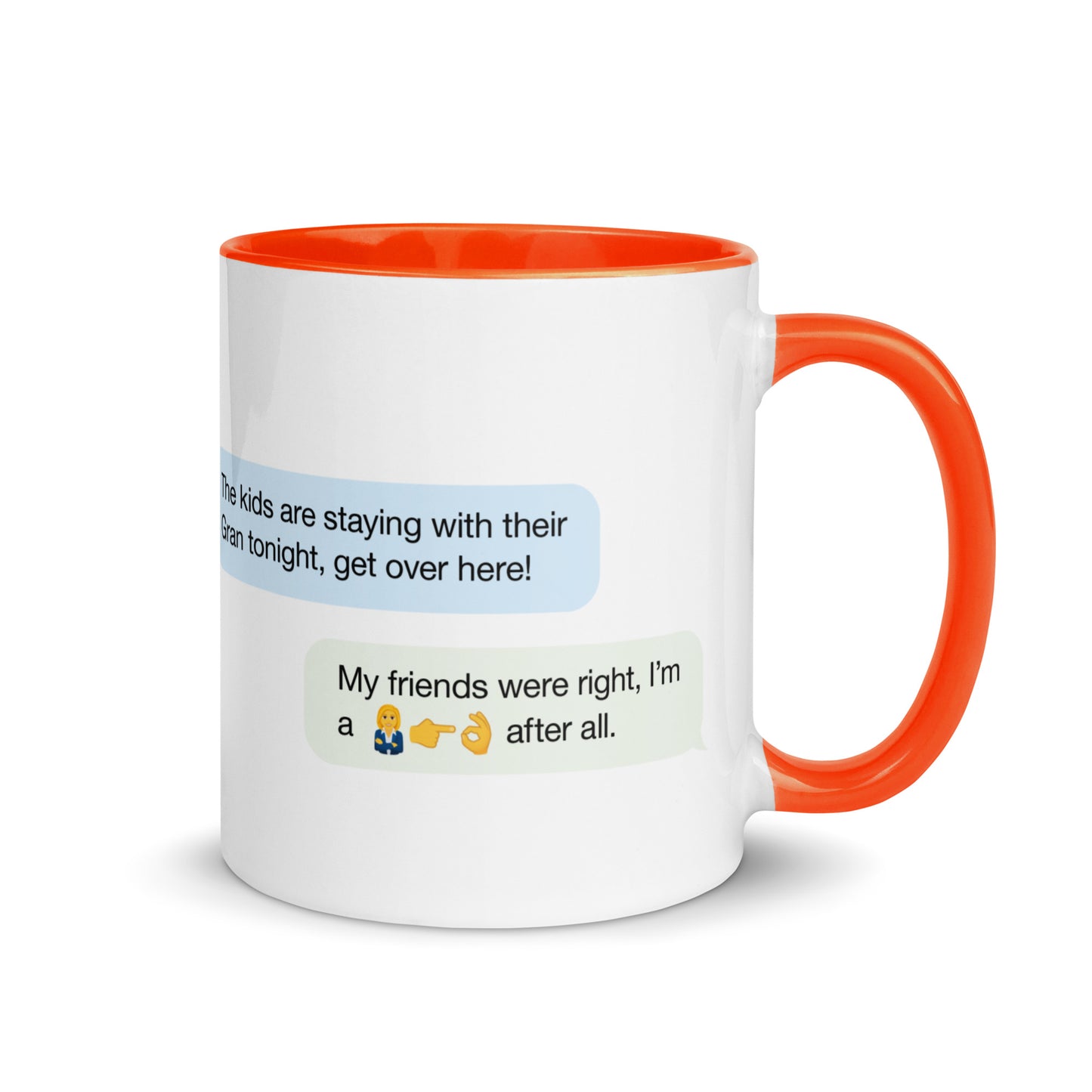 Mug with Swearoji and use example