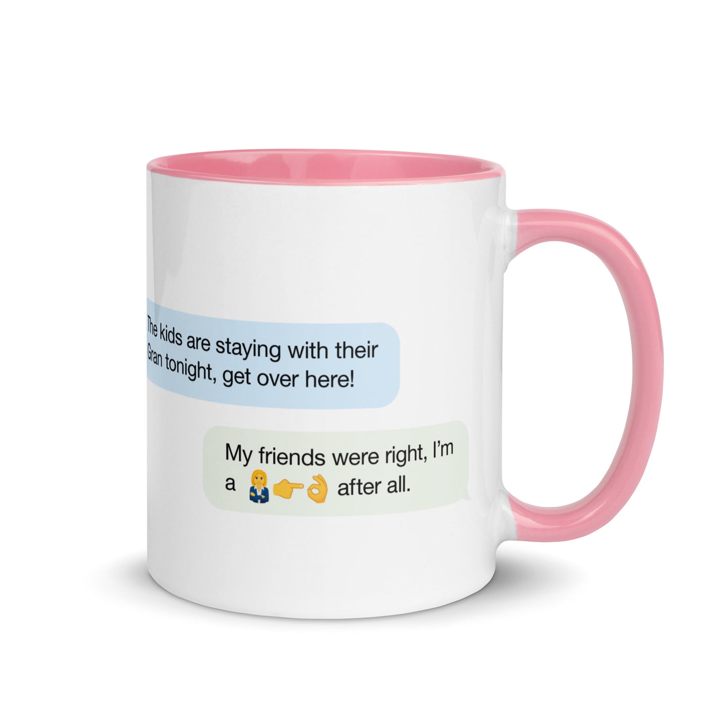 Mug with Swearoji and use example