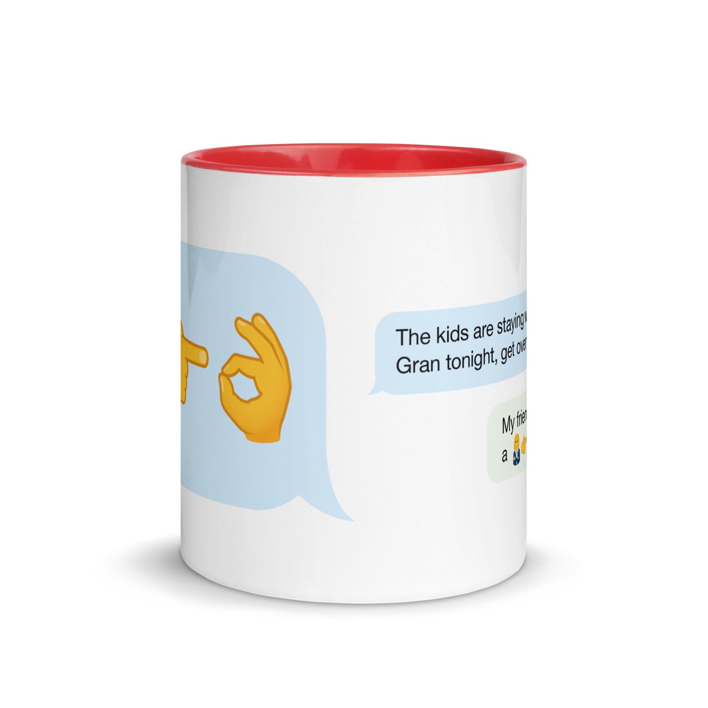 Mug with Swearoji and use example