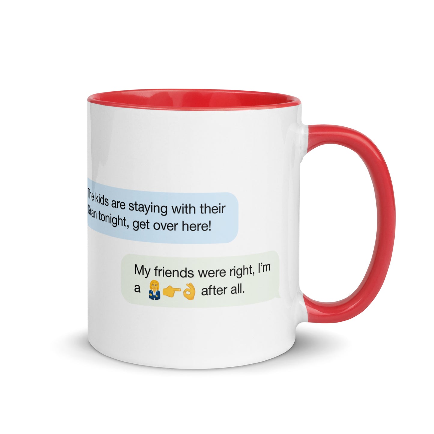Mug with Swearoji and use example