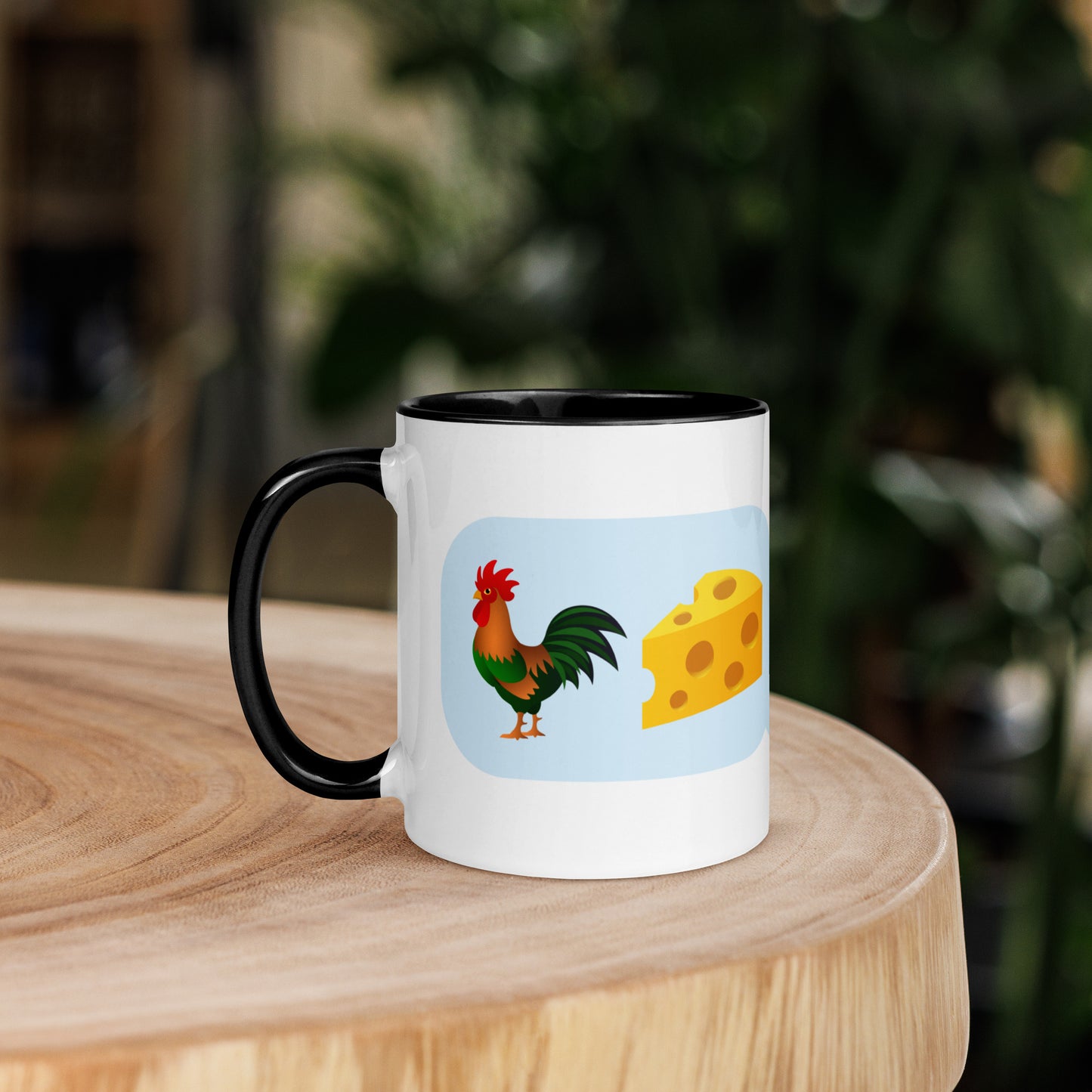 Mug with Swearoji and use example