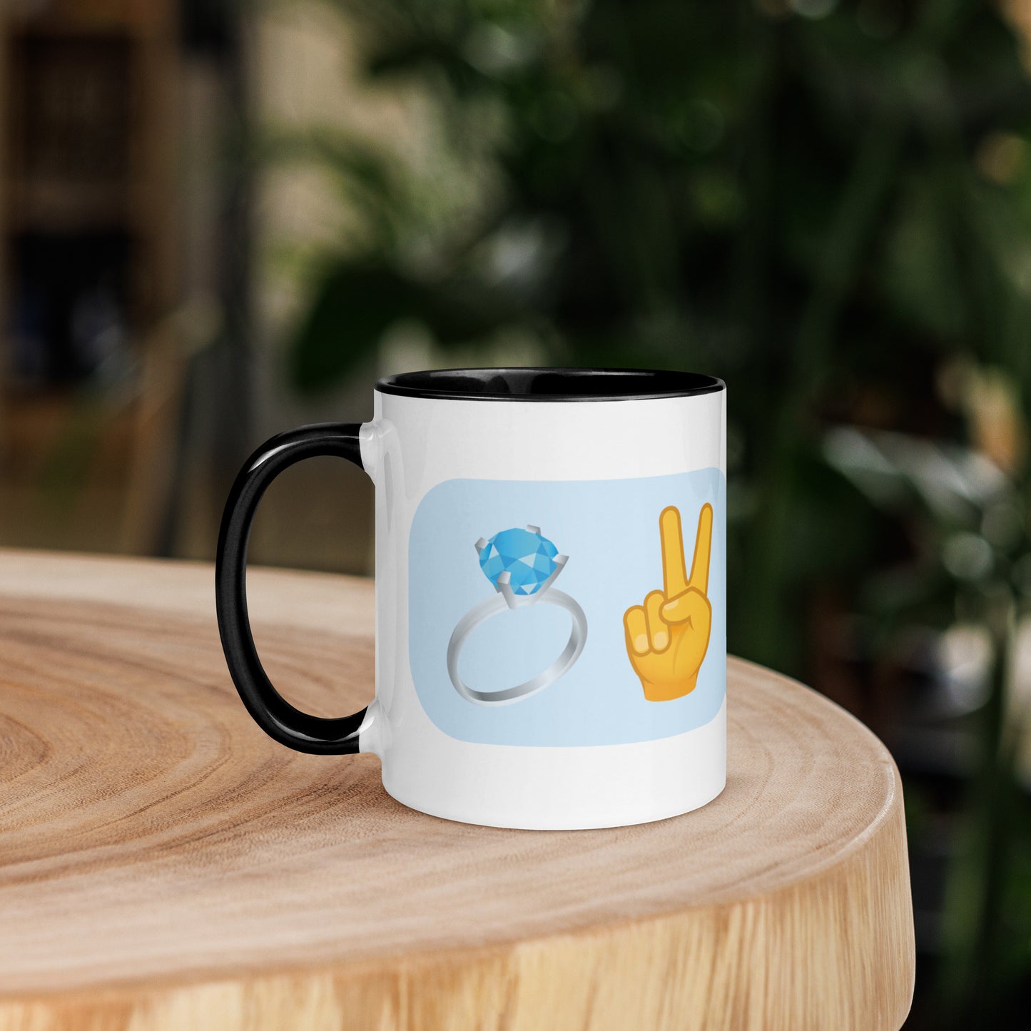 Mug with Swearoji with use example