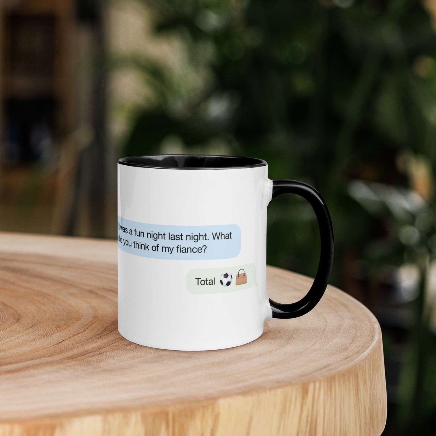 Mug with Swearoji and use example