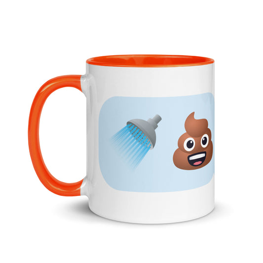 Mug with Swearoji and use example