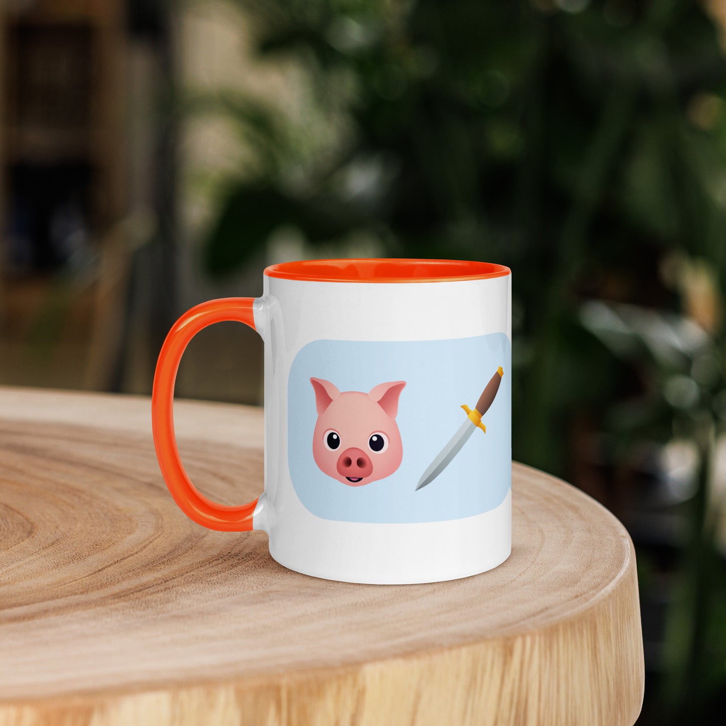 Mug with Swearoji and use example!