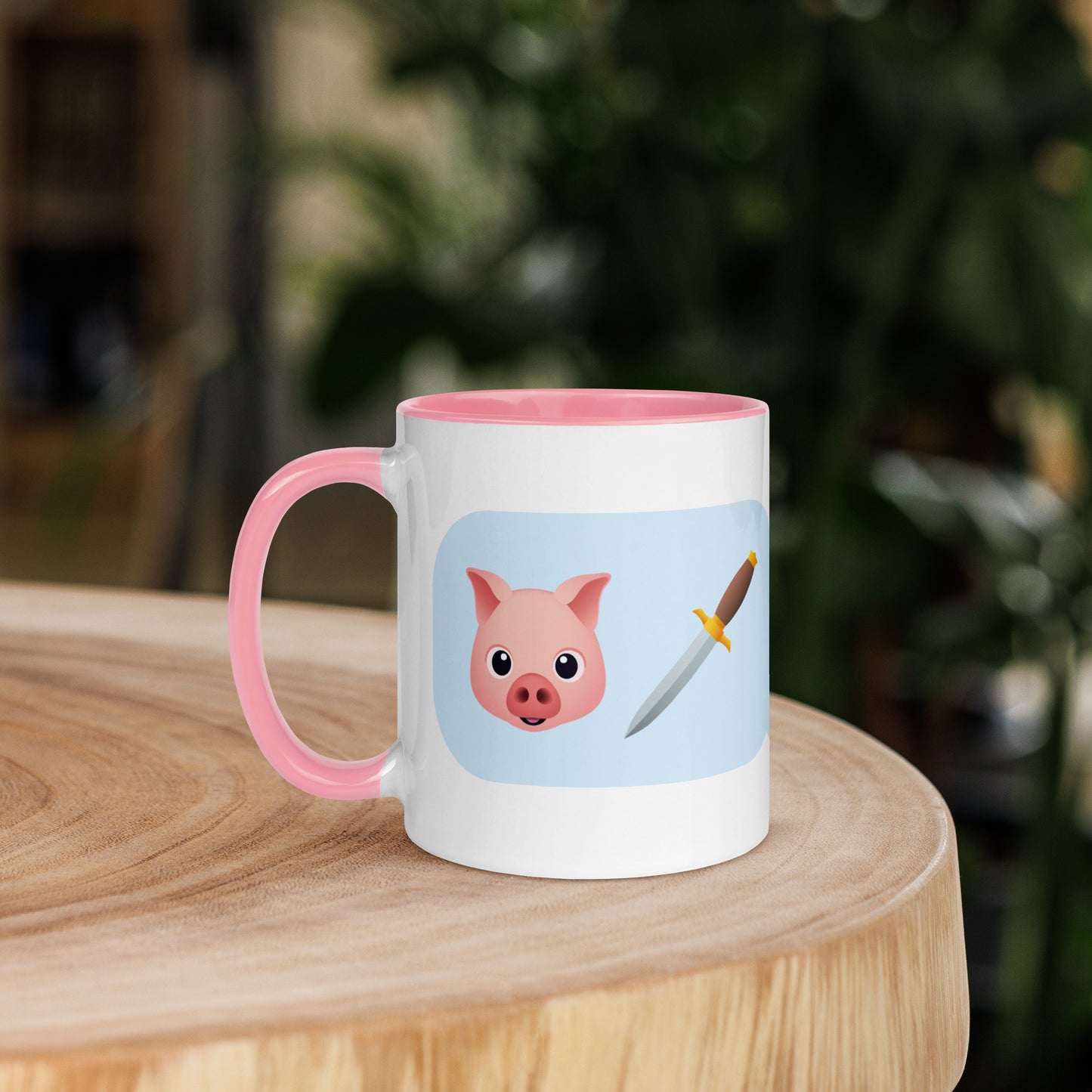 Mug with Swearoji and use example!