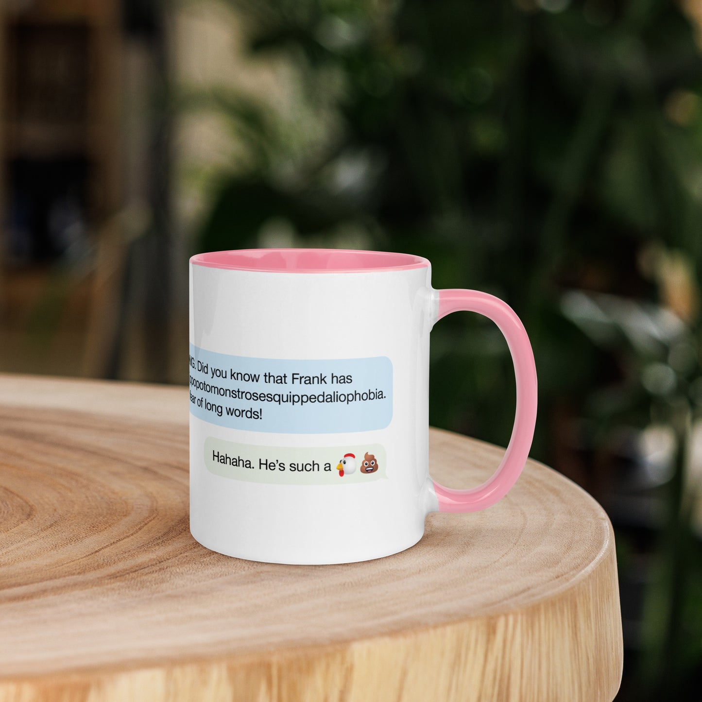 Mug with Swearoji and use example