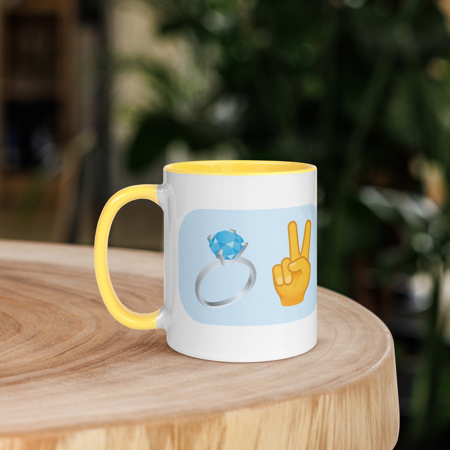 Mug with Swearoji with use example